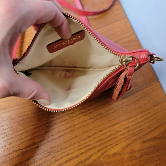 Pietro Alessandro, Coral, leather crossbody handbag - Picture 2 of 3